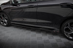 Maxton Parts - Seitenschweller Ansatz (Paar) V.2 + Flaps passend für Ford Fiesta ST / ST-Line
