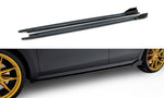 Maxton Parts - Seitenschweller Ansatz (Paar) V.2 + Flaps passend für Skoda Octavia RS Liftback / Combi Mk4 FL