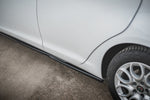 Maxton Parts - Seitenschweller Ansatz (Paar) V.2 passend für Alfa Romeo Giulietta schwarz Hochglanz