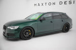 Maxton Parts - Seitenschweller Ansatz (Paar) V.2 passend für Audi A6 S-line / S6 C7 schwarz Hochglanz