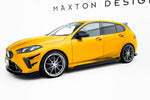Maxton Parts - Seitenschweller Ansatz (Paar) V.2 passend für BMW 1er M-Paket F70 schwarz Hochglanz