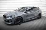 Maxton Parts - Seitenschweller Ansatz (Paar) V.2 passend für BMW 1er M-Paket / M135i / 128ti schwarz Hochglanz