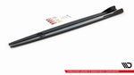 Maxton Parts - Seitenschweller Ansatz (Paar) V.2 passend für BMW 2 Gran Coupe M-Paket / M235i F44 schwarz Hochglanz