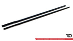 Maxton Parts - Seitenschweller Ansatz (Paar) V.2 passend für BMW 3er G20 / G21 M-Paket schwarz Hochglanz