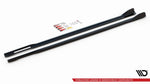 Maxton Parts - Seitenschweller Ansatz (Paar) V.2 passend für BMW 4er M-Paket / M440i G22 / G23 / G22 FL / G23 FL schwarz Hochglanz