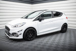Maxton Parts - Seitenschweller Ansatz (Paar) V.2 passend für Ford Fiesta Mk8 ST / ST-Line schwarz Hochglanz (FO-FI-8-STLINE-CNC-SD2-G)