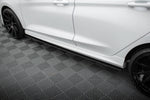 Maxton Parts - Seitenschweller Ansatz (Paar) V.2 passend für Ford Fiesta Mk8 ST / ST-Line schwarz Hochglanz (FO-FI-8-STLINE-CNC-SD2-G)
