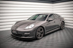 Maxton Parts - Seitenschweller Ansatz (Paar) V.2 passend für Porsche Panamera / Panamera Diesel / Panamera Turbo 970 schwarz Hochglanz