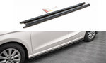 Maxton Parts - Seitenschweller Ansatz (Paar) V.2 passend für Seat Ibiza FR/ Standard Mk5 schwarz Hochglanz