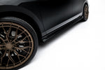 Maxton Parts - Seitenschweller Ansatz (Paar) V.2 passend für Skoda Superb Sportline Mk4 schwarz Hochglanz