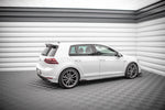 Maxton Parts - Seitenschweller Ansatz (Paar) V.2 passend für VW Golf R / R-Line Mk7 schwarz Hochglanz