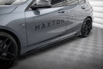 Maxton Parts - Seitenschweller Ansatz (Paar) V.3 passend für BMW 1er M-Paket/ M135i / 128ti F40 schwarz Hochglanz