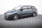 Maxton Parts - Seitenschweller Ansatz (Paar) V.3 passend für Seat Leon Mk3 CUPRA/ FR FL