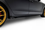 Maxton Parts - Seitenschweller Ansatz (Paar) V.4 passend für Skoda Octavia RS Liftback / Combi Mk4 schwarz Hochglanz