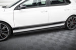 Maxton Parts - Seitenschweller Ansatz (Paar) V.5 + Flaps passend für Hyundai I30 N / N-Line Hatchback / Fastback Mk3 / Mk3 FL