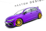Maxton Parts - Seitenschweller Ansatz (Paar) V.5 passend für VW Golf R Hatchback Mk8 / Mk8 FL schwarz Hochglanz