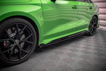 Maxton Parts - Seitenschweller Flaps passend für Audi RS3 Limousine 8Y