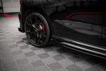 Maxton Parts - Seitenschweller Flaps passend für Audi RS3 Sportback 8Y schwarz Hochglanz