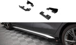 Maxton Parts - Seitenschweller Flaps passend für Audi S3 / A3 S-Line 8Y / 8Y FL schwarz Hochglanz