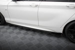 Maxton Parts - Seitenschweller Flaps passend für BMW 1er F20 M135i / M140i / M-Paket schwarz Hochglanz