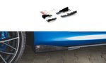 Maxton Parts - Seitenschweller Flaps passend für BMW 1er F21 M135i / M140i / M-Paket schwarz Hochglanz