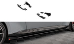 Maxton Parts - Seitenschweller Flaps passend für BMW 2 Coupe M-Paket / M240i G42 schwarz Hochglanz