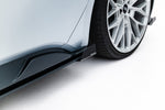 Maxton Parts - Seitenschweller Flaps passend für CUPRA Born Mk1 schwarz Hochglanz