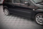 Maxton Parts - Seitenschweller Flaps passend für Ford Fiesta ST Mk6 schwarz Hochglanz
