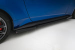 Maxton Parts - Seitenschweller Flaps passend für Ford Mustang GT Mk7 schwarz Hochglanz