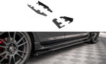 Maxton Parts - Seitenschweller Flaps passend für Mazda 3 MPS Mk1 schwarz Hochglanz