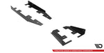 Maxton Parts - Seitenschweller Flaps passend für Mazda 3 MPS Mk1 schwarz Hochglanz