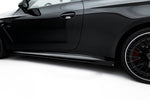 Maxton Parts - Seitenschweller Flaps passend für Mercedes-AMG CLE 53 Aero C236 schwarz Hochglanz