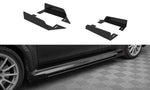 Maxton Parts - Seitenschweller Flaps passend für Mitsubishi Lancer EVO X schwarz Hochglanz