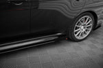 Maxton Parts - Seitenschweller Flaps passend für Mitsubishi Lancer EVO X schwarz Hochglanz