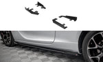 Maxton Parts - Seitenschweller Flaps passend für Opel Astra GTC OPC-Line J schwarz Hochglanz