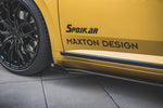 Maxton Parts - Seitenschweller Flaps passend für VW Arteon R-Line Limousine / Shooting Brake Mk1 schwarz Hochglanz