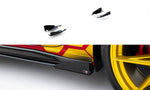 Maxton Parts - Seitenschweller Flaps passend für VW Golf GTI Clubsport Mk8 FL schwarz Hochglanz
