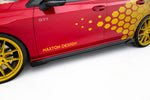 Maxton Parts - Seitenschweller Flaps passend für VW Golf GTI Clubsport Mk8 FL schwarz Hochglanz