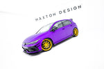 Maxton Parts - Seitenschweller Flaps passend für VW Golf R Hatchback Mk8 / Mk8 FL schwarz Hochglanz