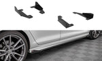 Maxton Parts - Seitenschweller Flaps passend für VW Golf R Mk7 schwarz Hochglanz