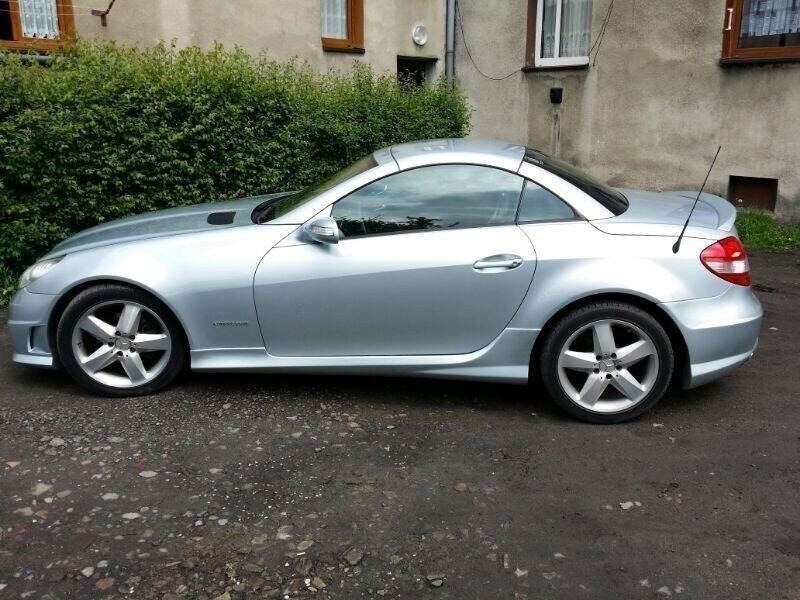 Maxton Parts - Seitenschweller passend für Mercedes SLK R171 (SLK R172 AMG LOOK) ABS Kunststoff (ME-SLK-R171-AMG-R172-S1)