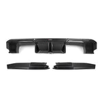 SOOQOO Heckdiffusor Set Carbon passend für BMW M4 (G82/G83)