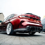 SOOQOO Heckdiffusor Set Carbon passend für BMW M4 (G82/G83)
