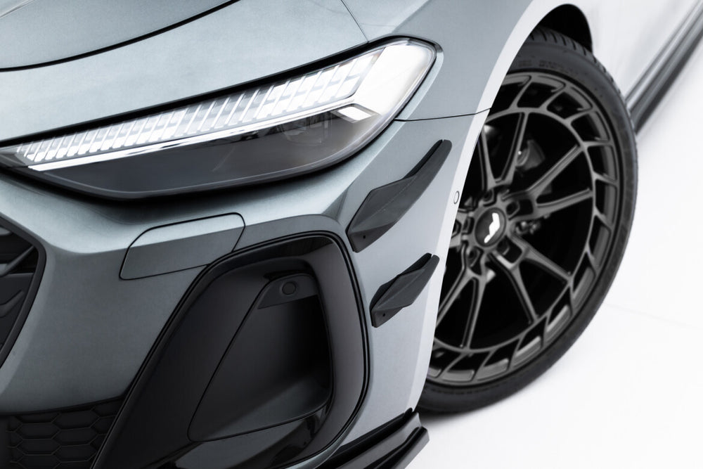 Maxton Parts - Stoßstangen Flaps Wings vorne Canards passend für Audi A5 S-Line / S5 Limousine / Avant B10