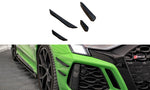 Maxton Parts - Stoßstangen Flaps Wings vorne Canards passend für Audi RS3 8Y