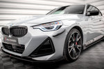 Maxton Parts - Stoßstangen Flaps Wings vorne Canards passend für BMW 2 Coupe M-Paket / M240i G42