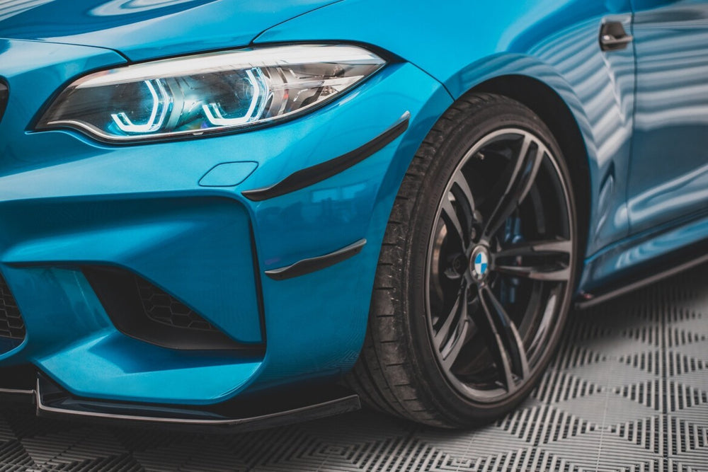 Maxton Parts - Stoßstangen Flaps Wings vorne Canards passend für BMW M2 F87