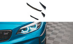 Maxton Parts - Stoßstangen Flaps Wings vorne Canards passend für BMW M2 F87