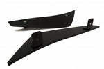 Maxton Parts - Stoßstangen Flaps Wings vorne Canards passend für BMW M3 E92 / E93 (vor FL) schwarz matt