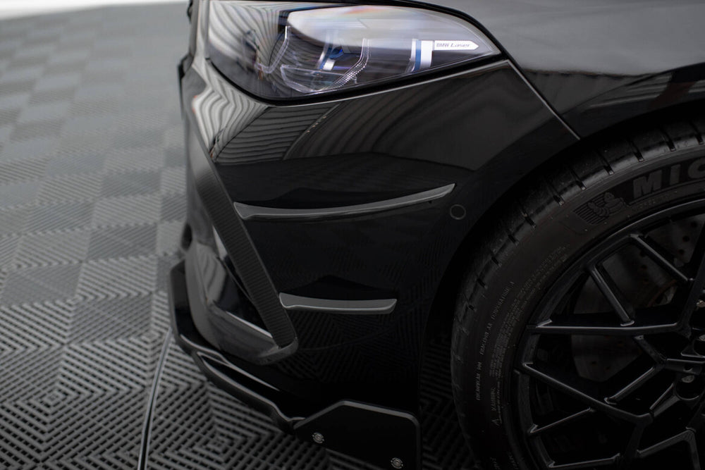 Maxton Parts - Stoßstangen Flaps Wings vorne Canards passend für BMW M8 Gran Coupe F93 / Coupe F92